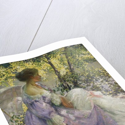 In the Garden by Richard Emil Miller