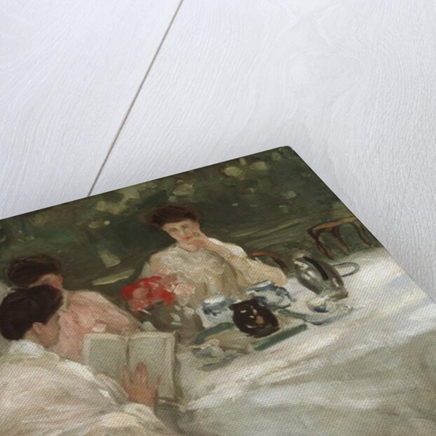 Tea in the Garden by Frederick Carl Frieseke