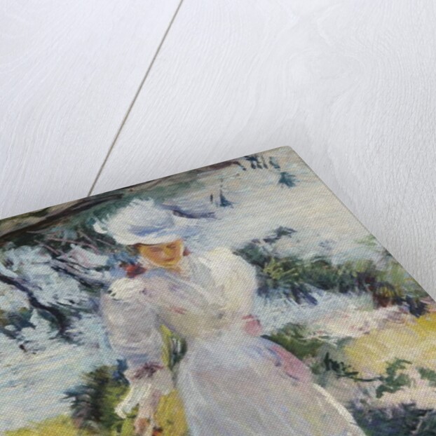 My Wife, Emeline, in a Garden by Edmund Charles Tarbell