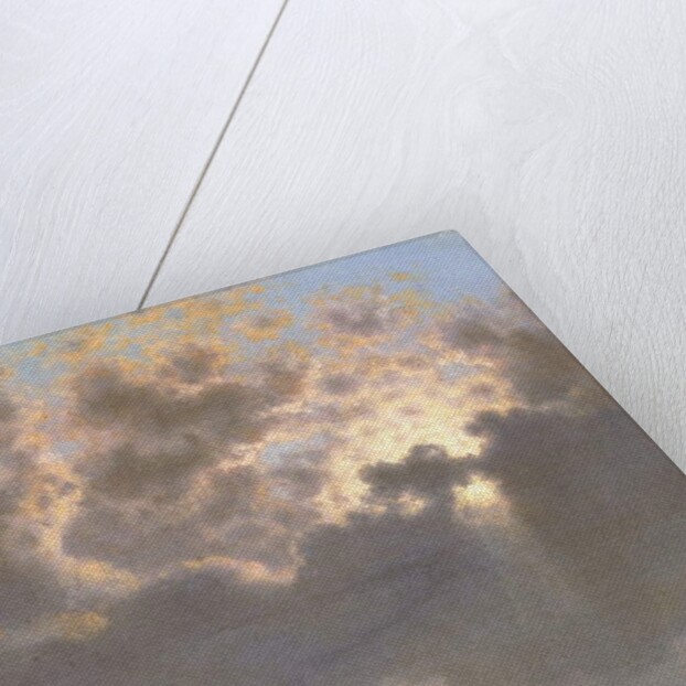 Sun Breaking through the Clouds by Martin Johnson Heade