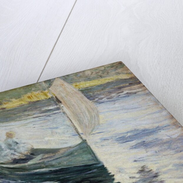 Two Children in a Sailboat, 1883 by John Henry Twachtman