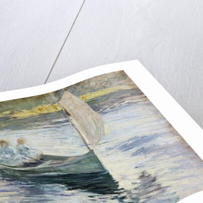 Two Children in a Sailboat, 1883 by John Henry Twachtman