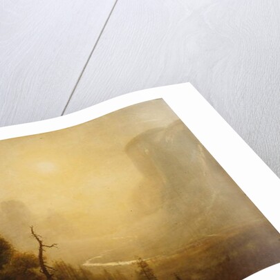 Study for Yosemite Valley, Glacier Point Trail by Albert Bierstadt