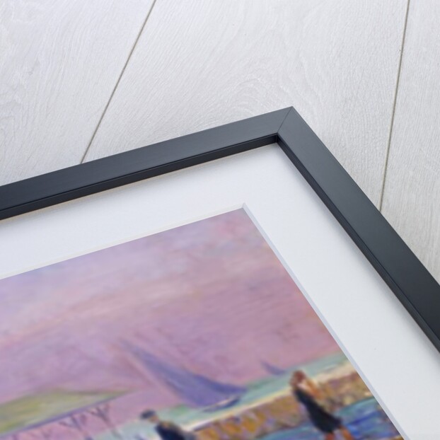 Town Pier - Blue Point, Long Island by William James Glackens