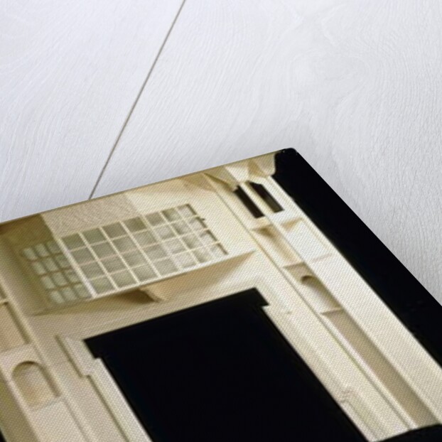 A painted wood fire surround and inglenook designed for Glencrutchery House, Douglas, circa 1897, c.1897 by Mackay Hugh Baillie Scott