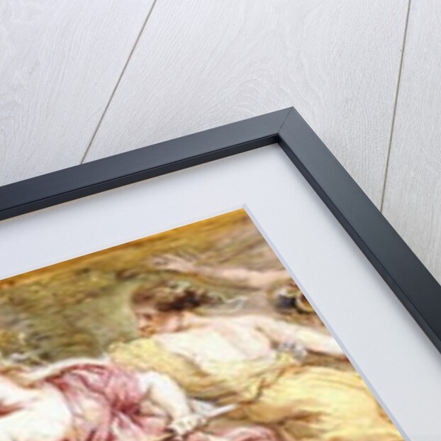 Diana and her Nymphs Hunting - a modello by Peter Paul Rubens