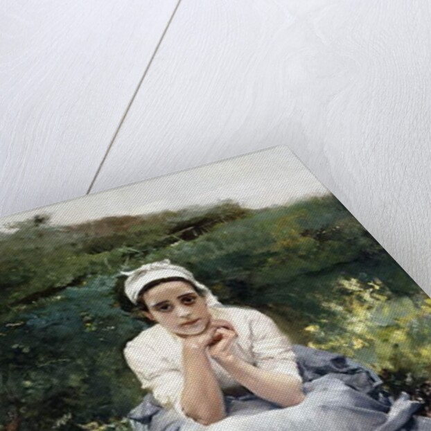 The Milkmaid, c.1890 by Joaquin Sorolla y Bastida