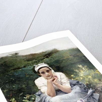 The Milkmaid, c.1890 by Joaquin Sorolla y Bastida