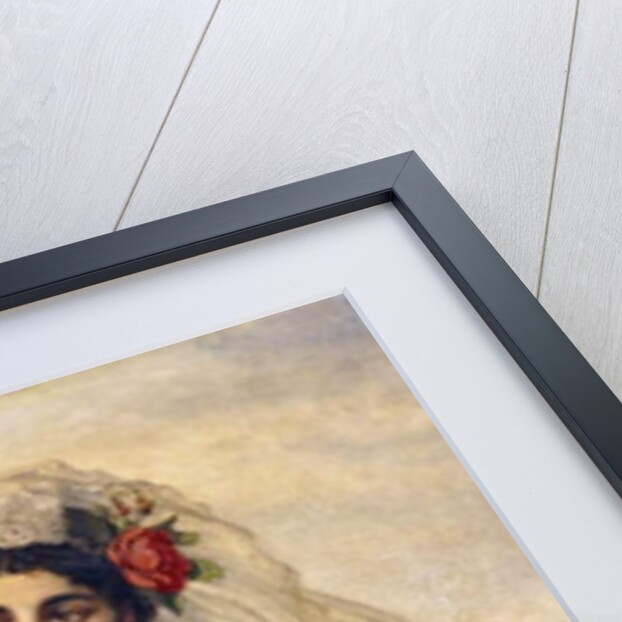 An Exotic Beauty, 1869 by Cesare Felix dell' Acqua