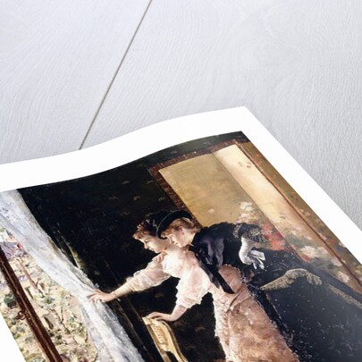 Watching the Fiance pass by, 1886 by Alfred Emile Stevens