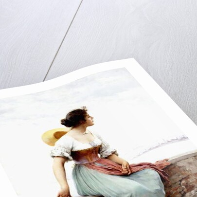 A Pensive Moment, 1896 by Eugen von Blaas