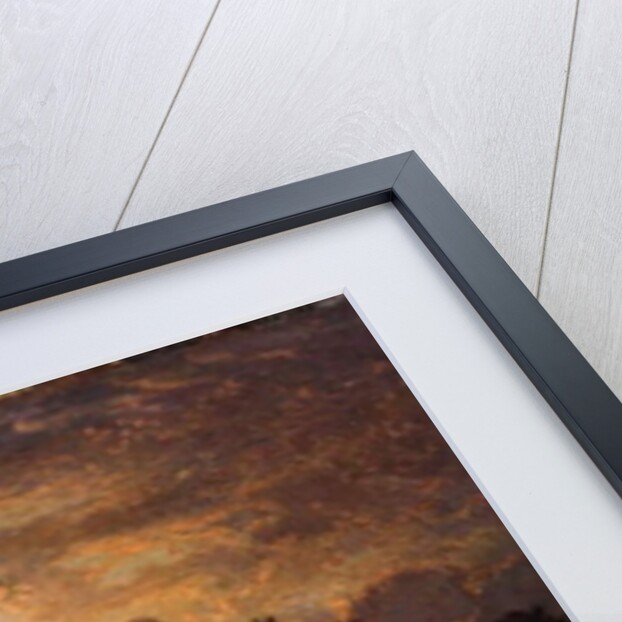 Sunset over the Plain of Barbizon by Thomas Rowlandson