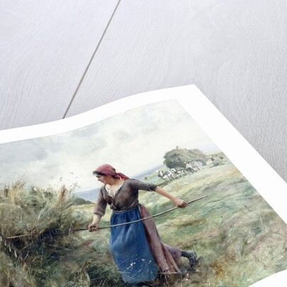 Peasant and Hay by Julien Dupre