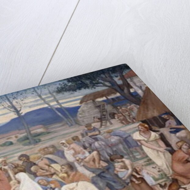 The Childhood of Saint Genevieve, 1874 by Pierre Puvis de Chavannes