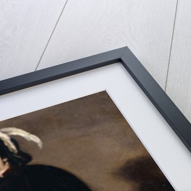 The Mandoline Player, 1862 by Auguste Theodule Ribot