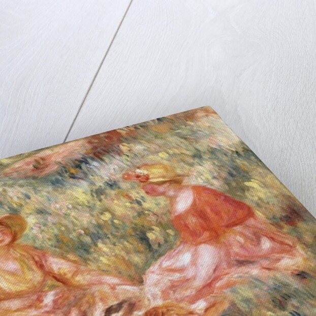 Two Women in the Grass, c.1910 by Pierre Auguste Renoir