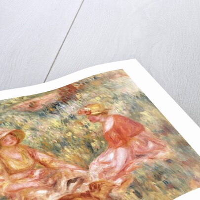 Two Women in the Grass, c.1910 by Pierre Auguste Renoir