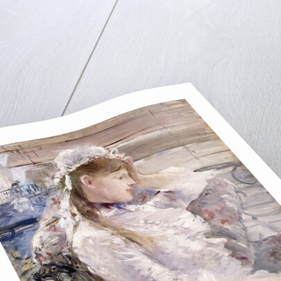 Behind the Blinds, 1879 by Berthe Morisot