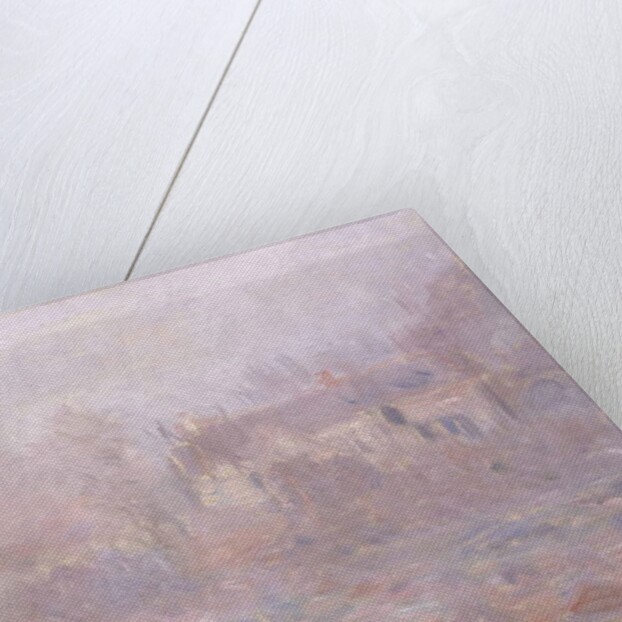 Houses at Falaise in the Fog, 1885 by Claude Monet