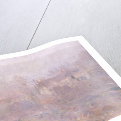 Houses at Falaise in the Fog, 1885 by Claude Monet