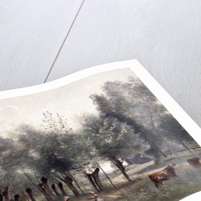 Women in a Field of Willows, 1860-65 by Jean Baptiste Camille Corot