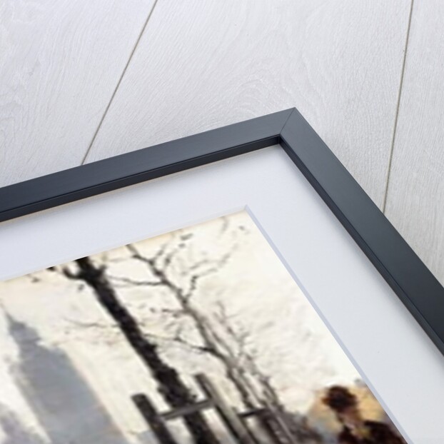 The Victoria Embankment, London, 1875 by Giuseppe or Joseph de Nittis