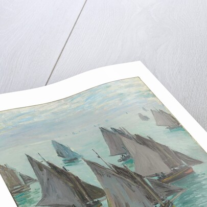Fishing Boats, Calm Sea, 1868 by Claude Monet