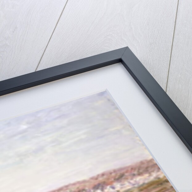 The Village of Champagne at Sunset-April, 1885 by Alfred Sisley