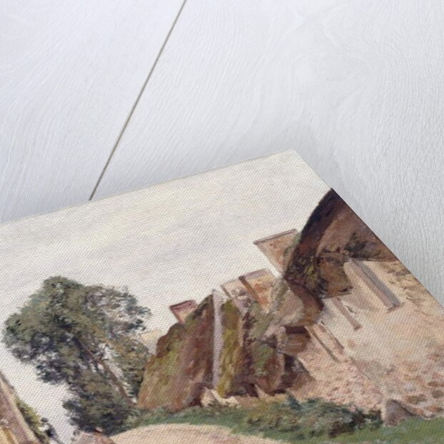 Village Sstreet, Auvers-sur-Oise, 1873 by Camille Pissarro