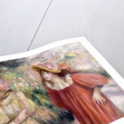 The Conversation, 1895 by Pierre Auguste Renoir