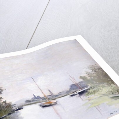 Argenteuil, view of the Small Arm of the Seine, 1872 by Claude Monet