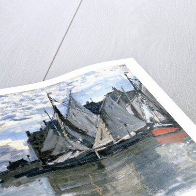 Sailing Boats, c.1864-1866 by Claude Monet