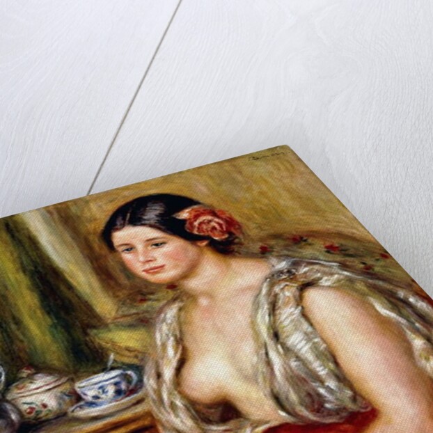 Young Girl seated in Oriental Costume, 1905 by Pierre Auguste Renoir