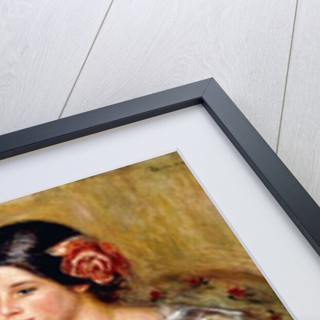 Young Girl seated in Oriental Costume, 1905 by Pierre Auguste Renoir