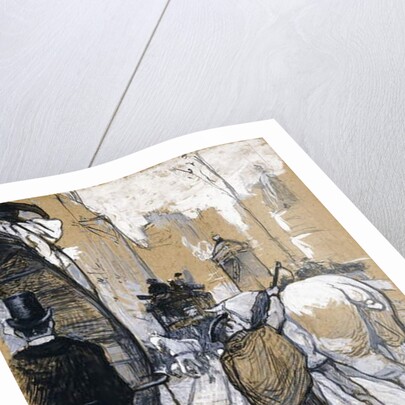 The Coach Driver of the Omnibus Company, 1888 by Henri de Toulouse-Lautrec