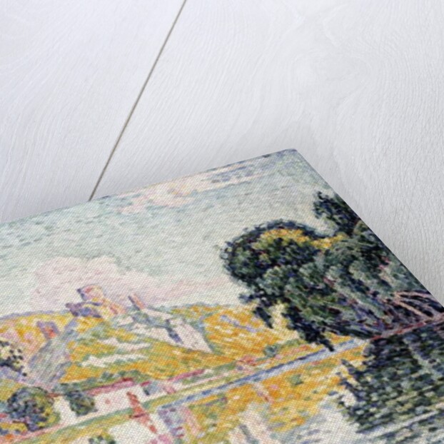 The Andelys, Gaillard Chateau, 1921 by Paul Signac