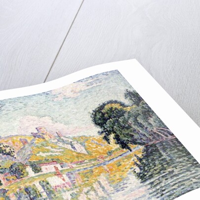 The Andelys, Gaillard Chateau, 1921 by Paul Signac