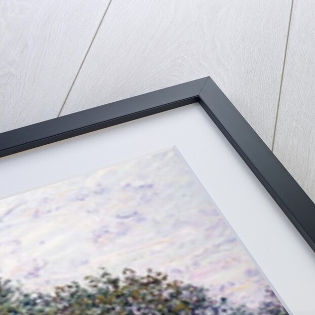 Walnut Trees, Effect of the Setting Sun - First Day of October, 1882 by Alfred Sisley