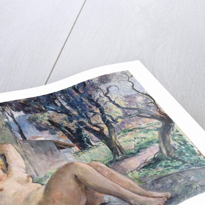 Nude Lying in a Garden, c.1934 by Henri Lebasque