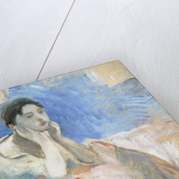 Young Girl Leaning, 1894 by Berthe Morisot