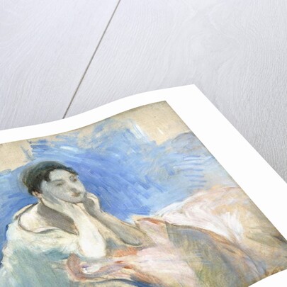 Young Girl Leaning, 1894 by Berthe Morisot