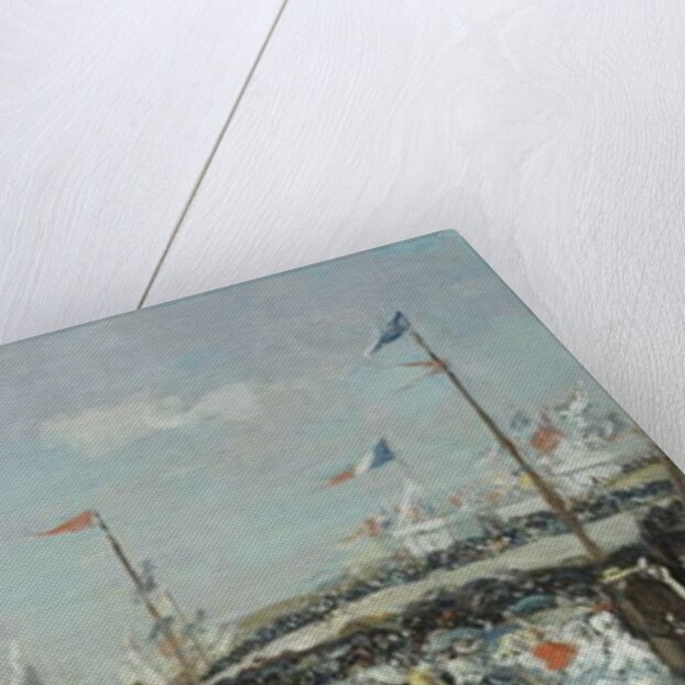 The Regatta at Le Havre, 1869 by Eugene Louis Boudin