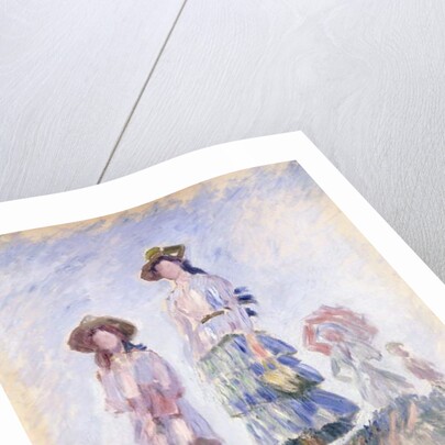 Promenade, 1886 by Claude Monet