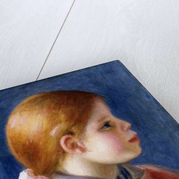 Head of a Young Girl, 1888 by Pierre Auguste Renoir