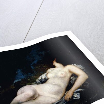 Study for a Woman Sleeping, c.1852 by Gustave Courbet