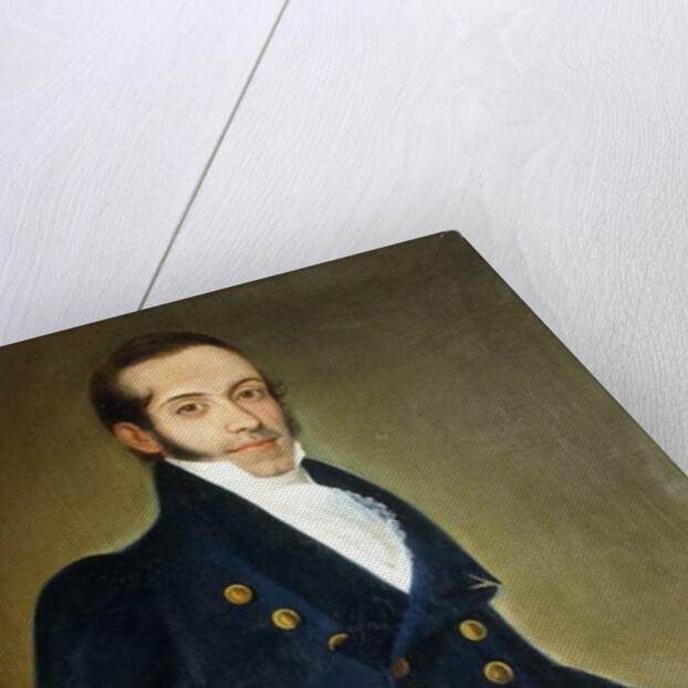 Portrait of Don Agustin de las Heras y Carazo, 1828 by Vicente Escobar