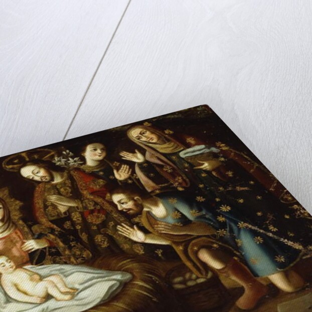 Adoration of the Shepherds by Gaspar Miguel de Berrio