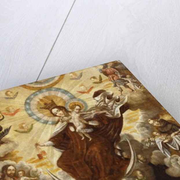 Virgin of the Carmelites, 1761 by Gaspar Miguel de Berrio