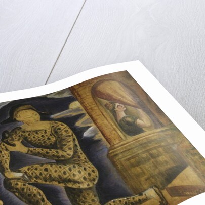 Harlequin and Colombine by Carlos Alberto Castellanos