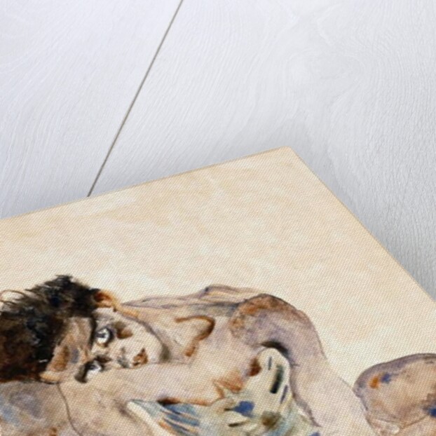 Squatting, 1912 by Egon Schiele